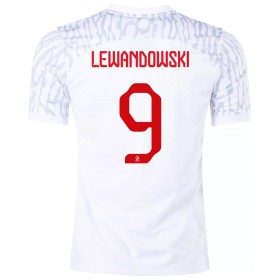 Jalkapallo Pelipaidat/Peliasut Puola LEWANDOWSKI 9 Kotipelipaita Mm-Kisat 2022